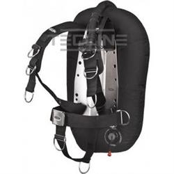 Harness Tecline DIR- incl 3mm SS backplate fixed D-rings