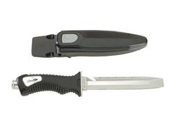 Diving knife XL with flat tip