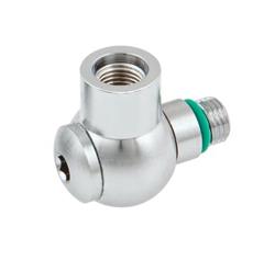 LP swivel adapter 90 3/8" Viton