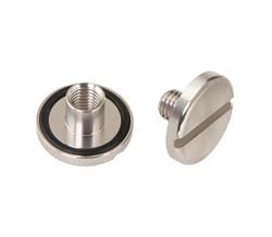 Bolt SS with SS nut + O-ring (NIET VOOR SOFTPAD)