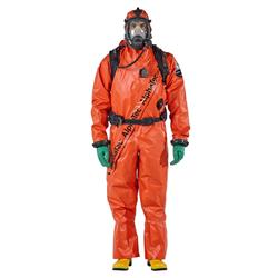 Chemical Suit GasTight AlphaTec Orange