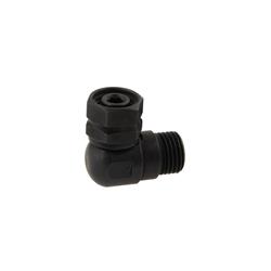 90 degree fixed swivel adaptor for II-nd stage, black - Military Line